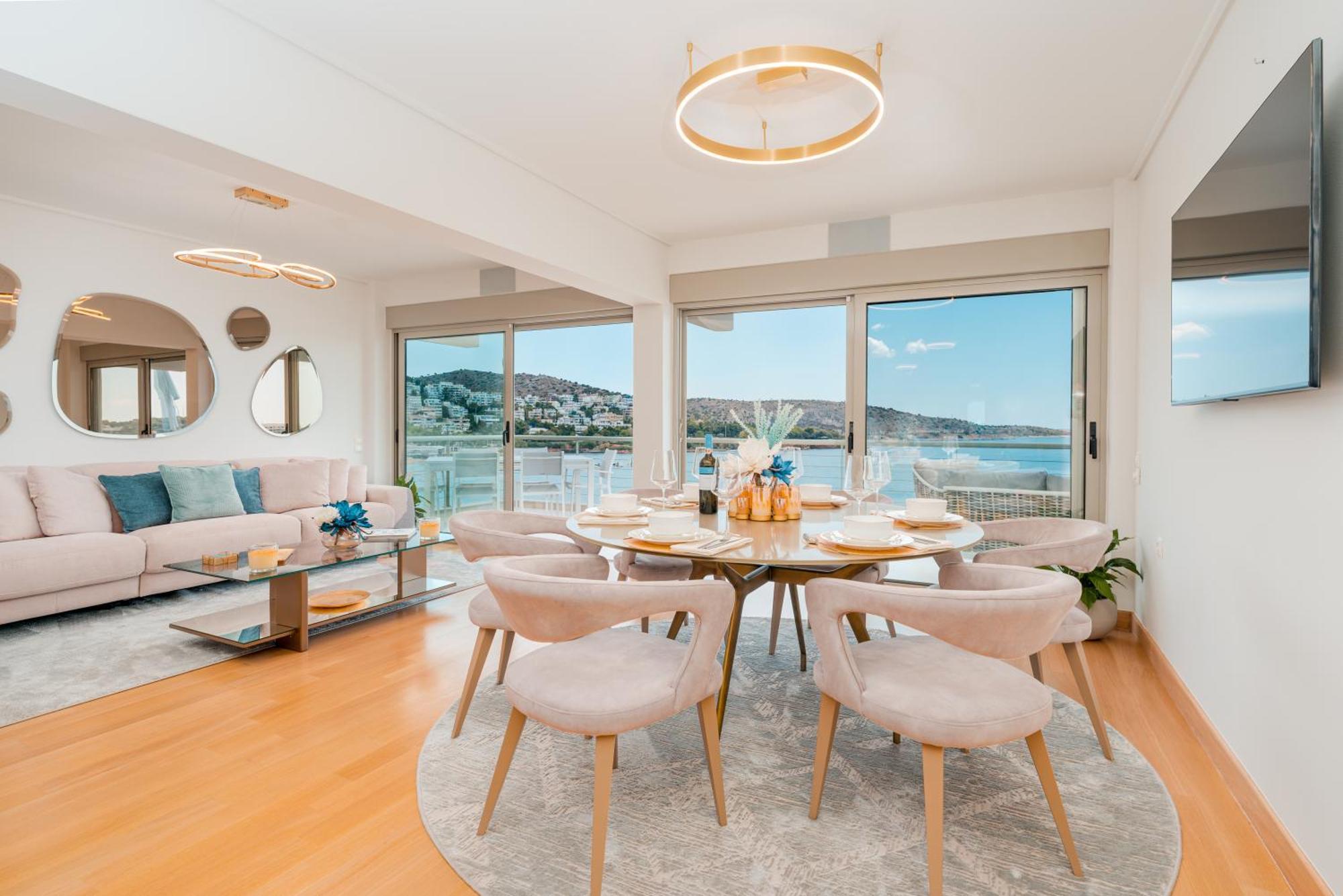 Vouliagmeni - Apollonos Street Apartment Athena Bagian luar foto